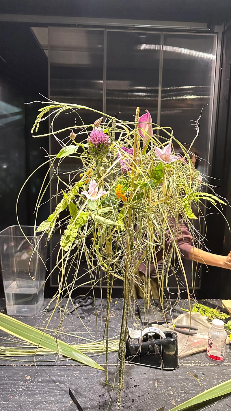ku flower 花藝結構 花藝課程