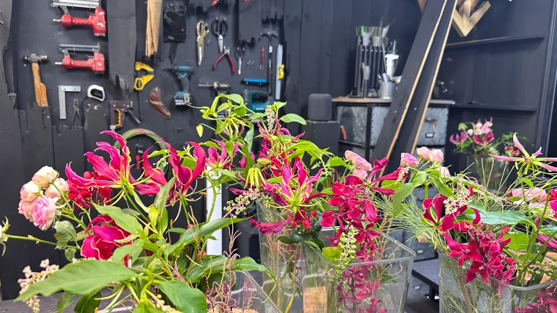ku flower 桌花 花藝結構 花藝課程
