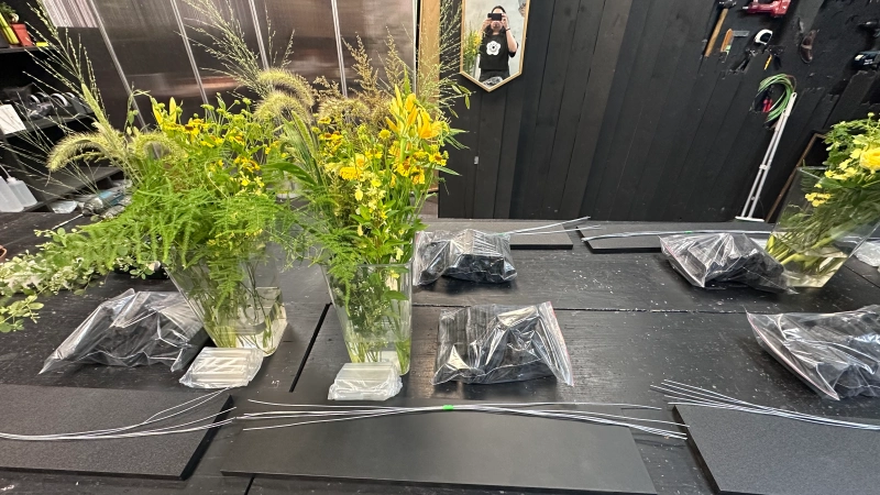ku flower 花藝結構探討