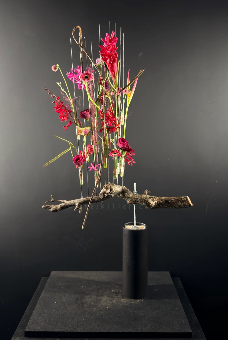 ku flower 花藝結構