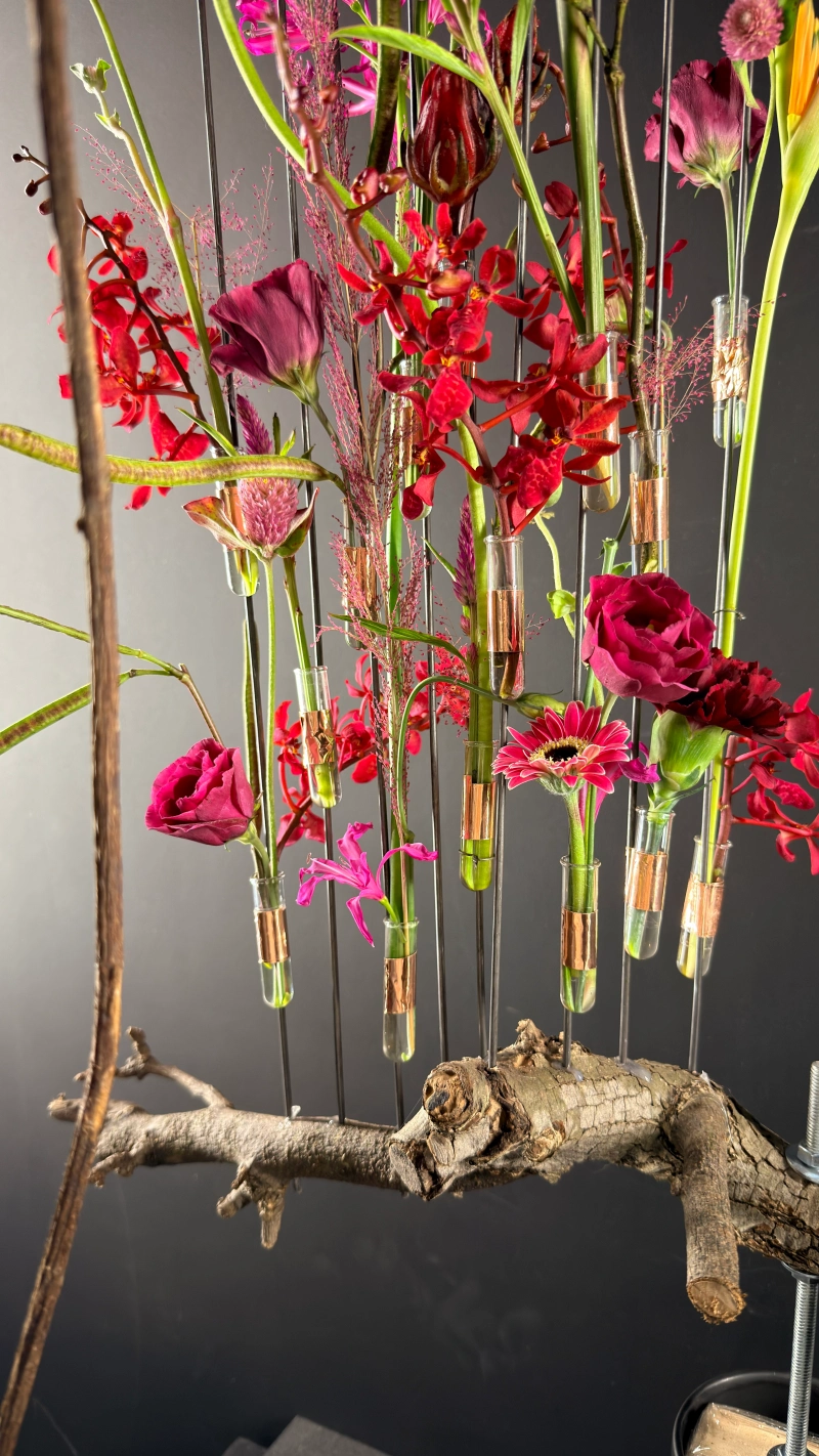 ku flower 花藝結構