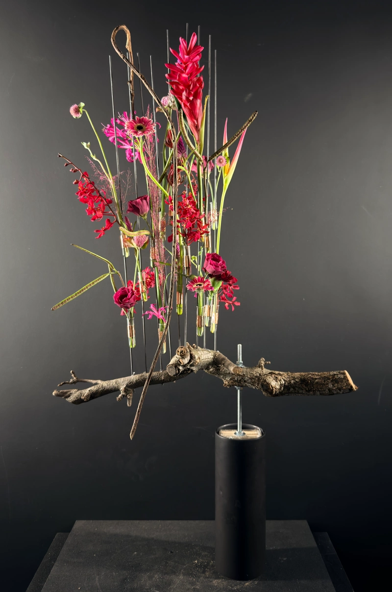 ku flower 花藝結構