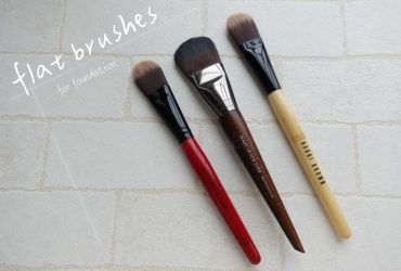 【扁狀舌型粉底刷分享】Bobbi Brown、Make Up For Ever、Smashbox，3支扁刷誰好用？！