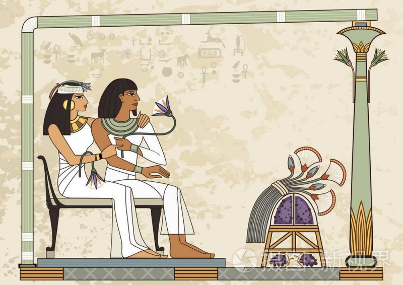 花疫室進階1 | 花藝史。穿越時空，還原一把古埃及花束 @林飛比。玩美誌