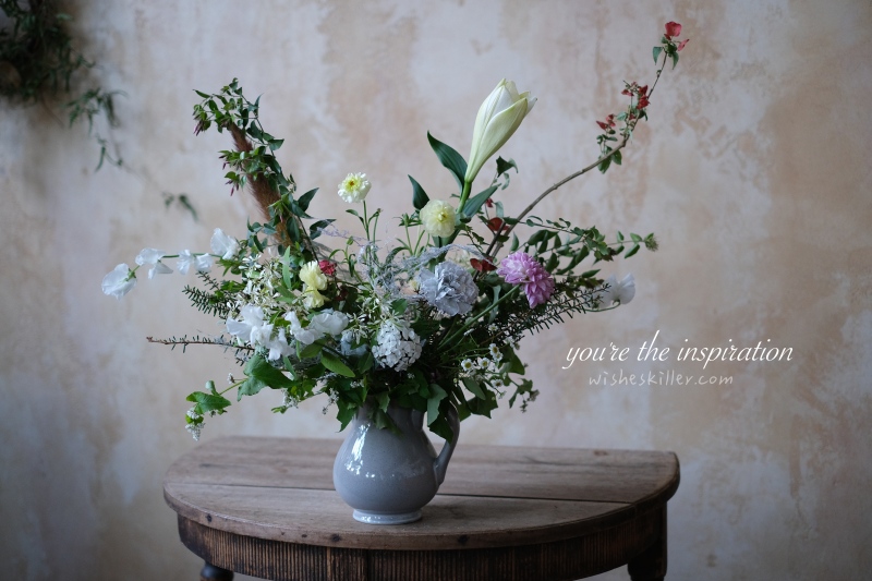 韓式花藝課程分享 | 豐富草花感自然風格捧花，拍照、戶外婚禮都適用～ @林飛比。玩美誌