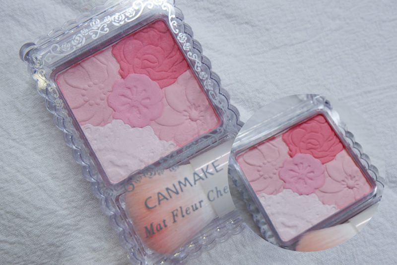 日本必買藥妝：CANMAKE。腮紅、眼影盤3+1分享 @林飛比。玩美誌