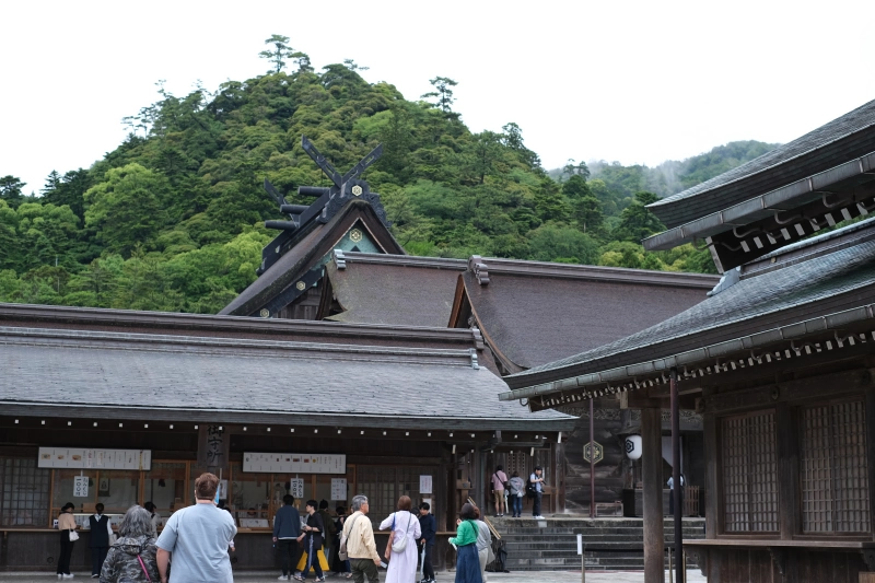 島根．出雲神社 | 出雲大社。日本唯一神在月的結緣故鄉，在此強化我們的緣分 @林飛比。玩美誌