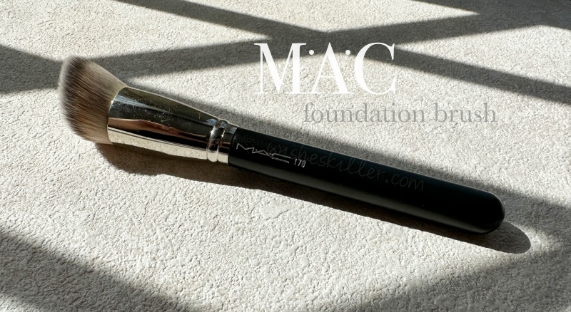 專櫃粉底刷推薦 | MAC。#170專業時尚彩妝刷，刷保養、刷粉底通通無痕好用！ @林飛比。玩美誌