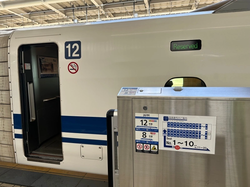 日本新幹線 | 新大阪-東京。線上快速買票、現場機器換票，不用擔心語言不通！ @林飛比。玩美誌