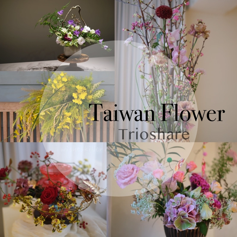 【台灣之花特輯】謝垂展老師x齊學，利用日常生活結合台灣花卉的創意課程 @林飛比。玩美誌