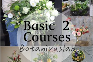 【基礎2花藝課程】習完古典花型，繼續研修12種商用花藝創作