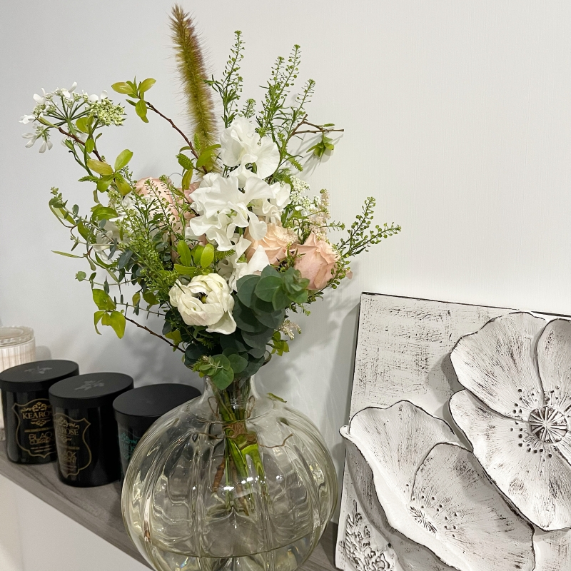【花藝系列】乾燥花/永生花/鮮花，法式雜貨花瓶收集分享 @林飛比。玩美誌