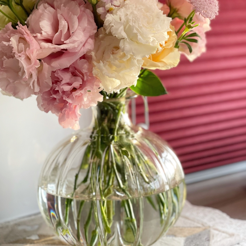 【花藝敗家系列】乾燥花/永生花/鮮花，法式雜貨花瓶收集分享 @林飛比。玩美誌