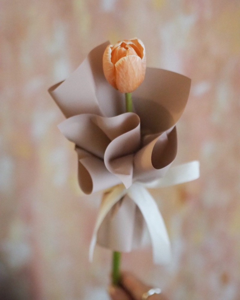 韓式花藝課程分享 | 進階花束包裝，週末為你綁束花(上) @林飛比。玩美誌